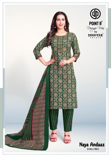 Deeptex naya andaaz vol-18 cotton long kurtis wholesale